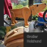 Holzhund großer Holz Hund Nordrhein-Westfalen - Grefrath Vorschau
