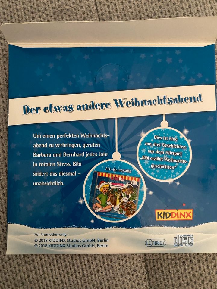 Bibi Blocksberg erzählt Der etwas andere Weihnachtsabend CD in Weisendorf