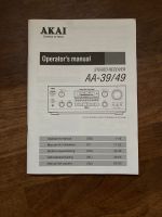 Bedienungsanleitung für AKAI Stereo Receiver AA-39 / AA-49 Nordrhein-Westfalen - Neuenkirchen Vorschau