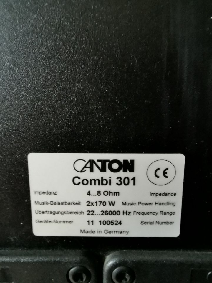 Subwoofer Canton Combi 301 in Harburg - Hamburg Marmstorf | Lautsprecher &  Kopfhörer gebraucht kaufen | eBay Kleinanzeigen ist jetzt Kleinanzeigen