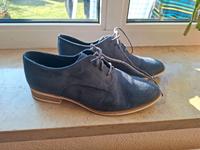 Halbschuhe graceland gr. 38 blau wildlederoptik top Zustand Bayern - Gersthofen Vorschau