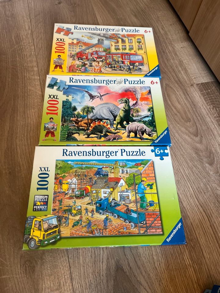 Ravensburger Puzzle 100 Teile - 3er Set Jungen in Gößweinstein