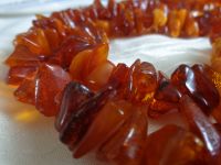 Massive BERSTEIN-KETTE BUTERSCHOTCH AMBER Einschlüsse Niedersachsen - Niedernwöhren Vorschau