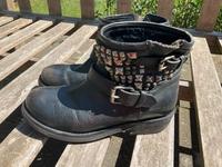 Ash Leder Biker Boots Nieten studded vintage schwarz Gr 40 Eimsbüttel - Hamburg Niendorf Vorschau