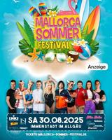 2 × Tickets Mallorca Summer Festival in Immenstadt am 30.08 Bayern - Kaufbeuren Vorschau