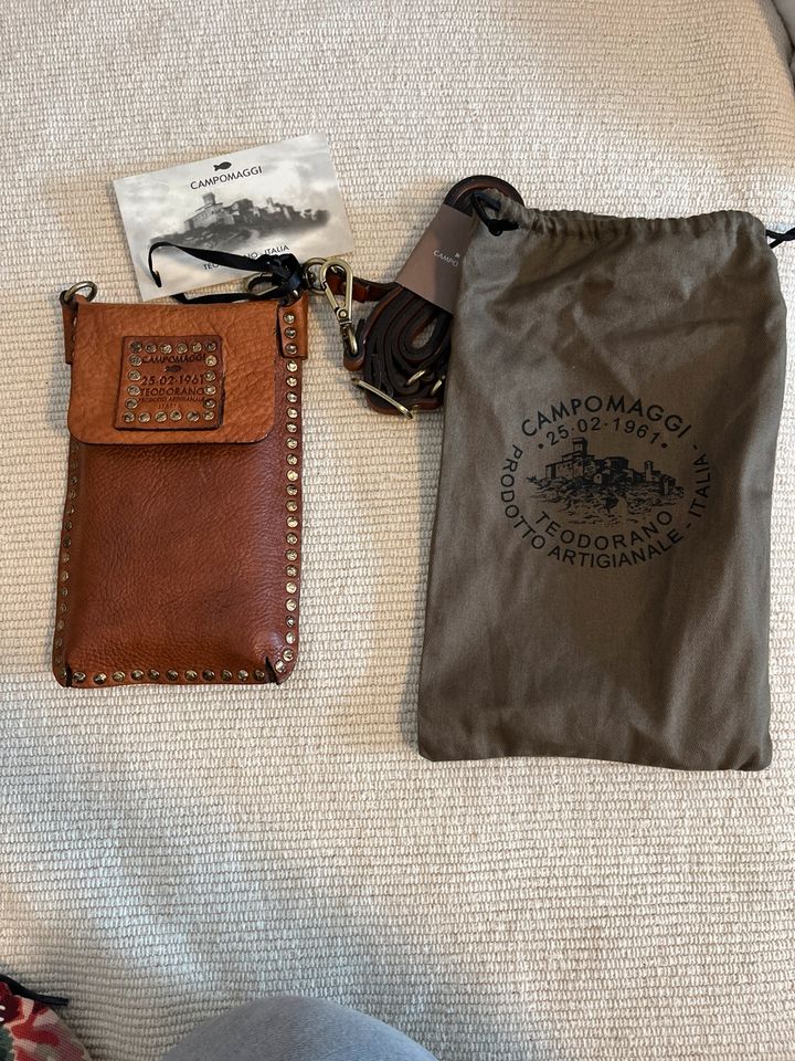 Campomaggi Handytasche Cognac Leder in Recklinghausen