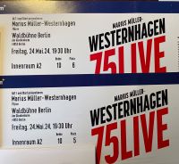 Westernhagen Waldbühne Berlin 24.5.24, 2 Top Tickets Innenraum A2 Berlin - Spandau Vorschau