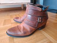 Paul Green Stiefeletten 38,5 Cognac Braun Saarland - Wallerfangen Vorschau