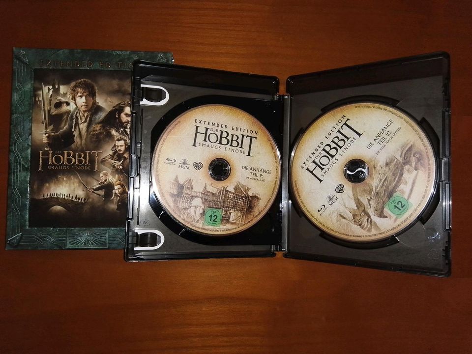 Der Hobbit, Trilogie, Extended Edition, blu ray in Duisburg