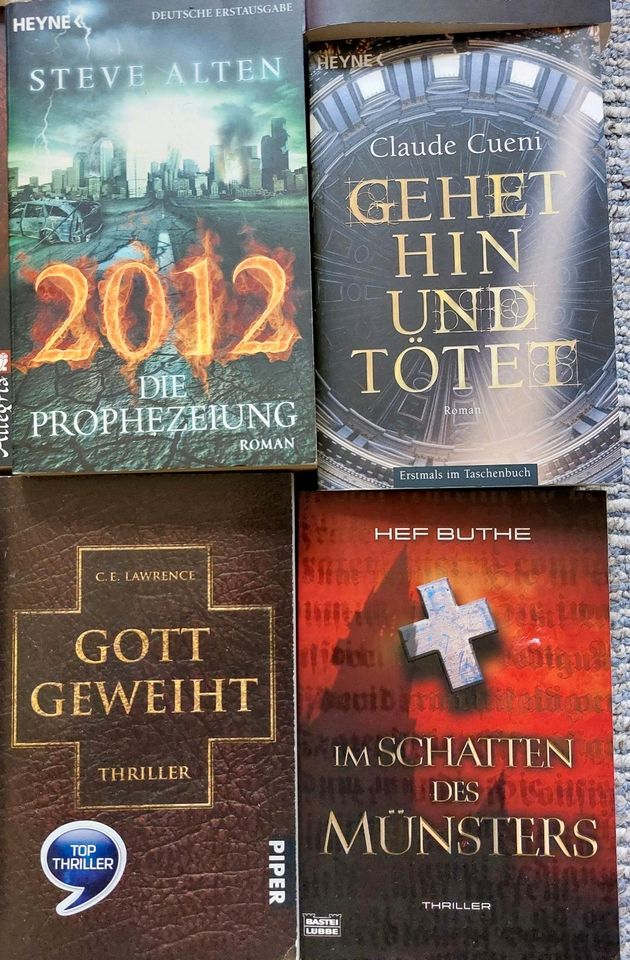 Grosses Bücherpaket * 20 Stück Dan Brown + Will Adams + weitere in Petershagen