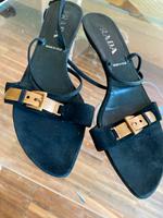 PRADA Mules Dandalen Schuhe schwarz bronze 40,5 München - Bogenhausen Vorschau