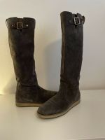 Tommy Hilfiger Wildleder Stiefel braun-grau Gr. 38 Niedersachsen - Nienhagen Vorschau