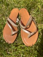 Sommerschuhe - Flipflops (Gold) Berlin - Mitte Vorschau