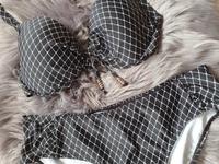 ♥  S.OLIVER Bikini Gr. 38 40 D Schwarz - Weiß Raffung Nordrhein-Westfalen - Brilon Vorschau