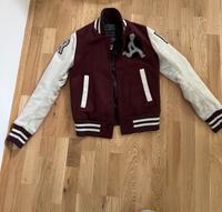 G-RAW College Jacke Leder/Wolle     Weinrot Bayern - Regensburg Vorschau