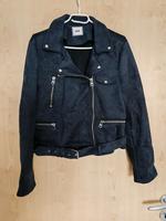 Schwarze Jacke im Biker Stil von Pimkie, Gr L Hessen - Neustadt Vorschau