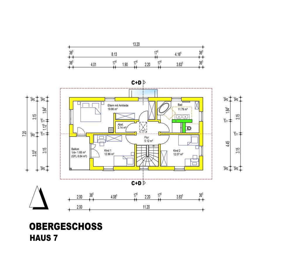 Baugrundstück inkl. genehmigtem Bauplan für ein EFH in Burgkirchen / Hirten in Burgkirchen