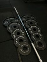 ❌NEU - STANDARD BARBELL - 70kg GUSSEISEN SET INK. LANGHANTEL❌ Essen - Essen-Stadtmitte Vorschau