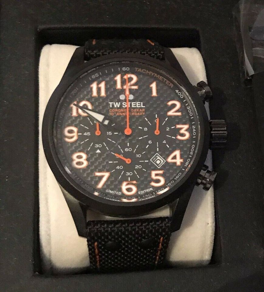 Uhr TW Steel 964 Dakar Colonel Volante NEU Armbanduhr in