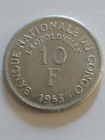 10 kongolesische Franc1965,Kongolesische Demokratische Republik Nordrhein-Westfalen - Essen-Haarzopf Vorschau