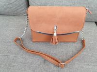 Tasche hell braun / cognac mit siber farbener Kette Schleswig-Holstein - Todendorf Vorschau