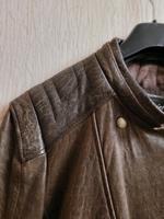 Lederjacke im Bikerstyle Damen Gr.40 wie neu Schleswig-Holstein - Großenwiehe Vorschau