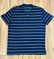 Icebreaker Tech Lite T-Shirt Stripe V-Neck Gr. L Farbe blau-weiß Friedrichshain-Kreuzberg - Friedrichshain Vorschau