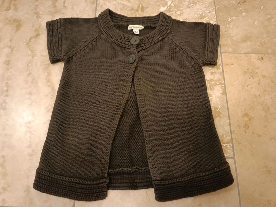 Strickjacke von Vertbaudet, braun, Gr. 108cm, 5 Jahre in Bad Grönenbach