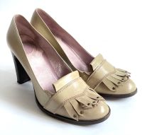 Blay Loafer-Pumps Leder Vintage-Look Gr. 40 Berlin - Mitte Vorschau