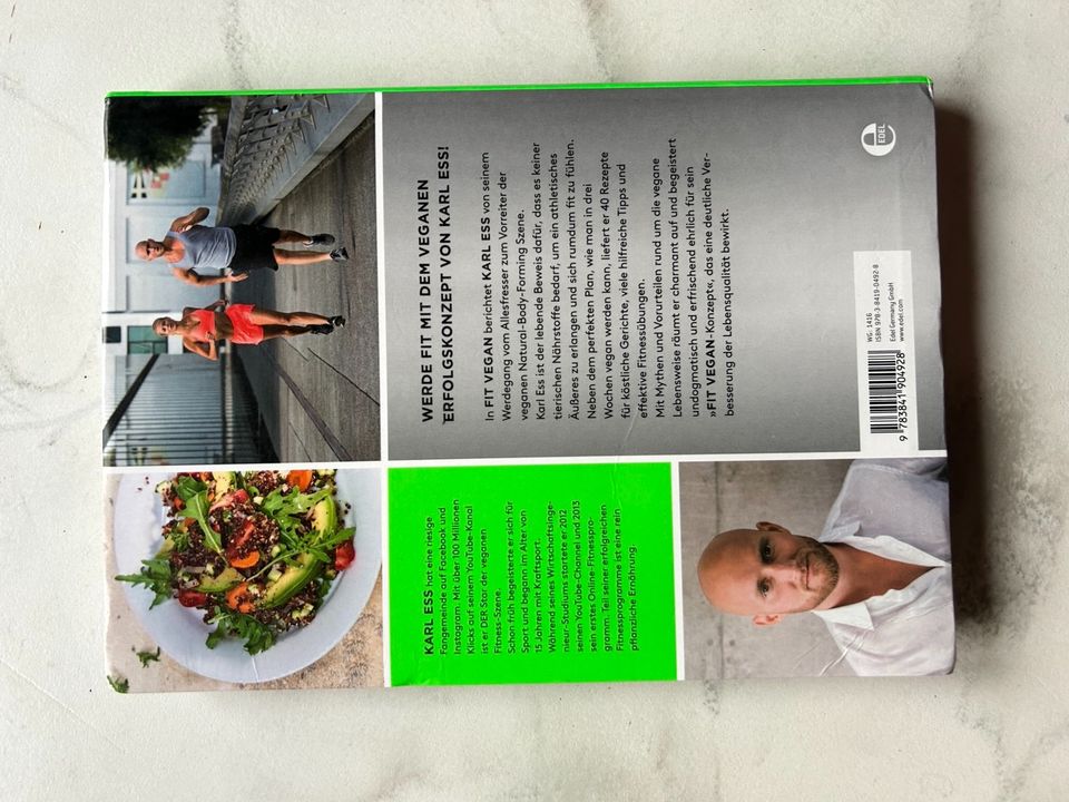 Karl Ess Fit Vegan Buch Ernährung Fitness in München