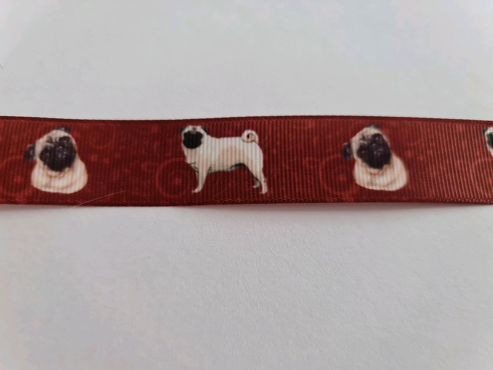 Webband / Ripsband "Mops / Hund" 22 mm lfdm NEU in Schleswig-Holstein -  Henstedt-Ulzburg | Basteln, Handarbeiten und Kunsthandwerk | eBay  Kleinanzeigen ist jetzt Kleinanzeigen