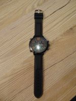 Armbanduhr mit schwarzem Silikon-Band Hessen - Pfungstadt Vorschau