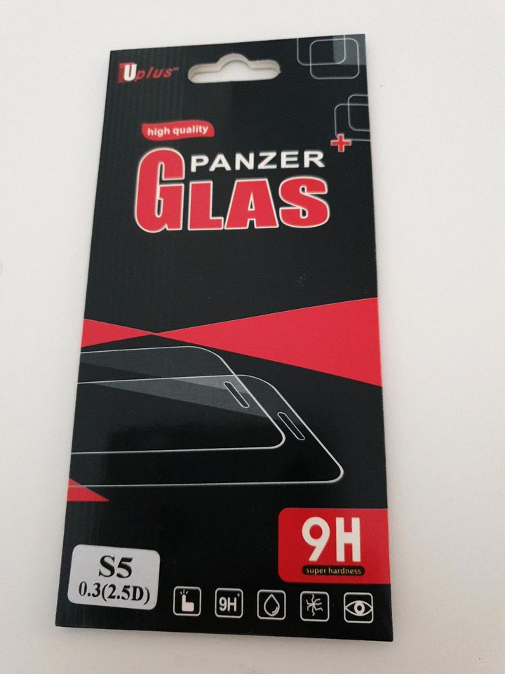 Panzer Glas Neu für Samsung S5 in Ismaning