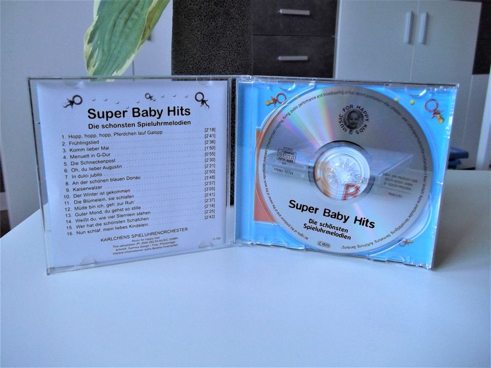 CD Spieluhren Hits Super Baby Hits in Bellingen