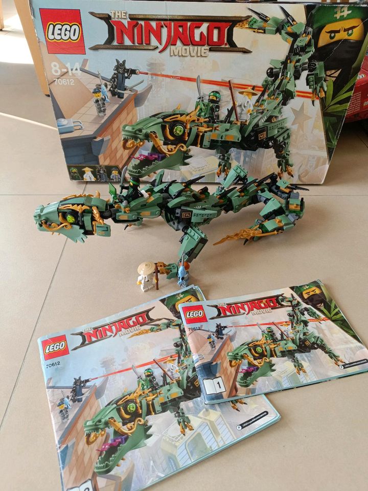 Lego Ninjago 70612 grüner Drache sehr gut erhalten in Jettingen