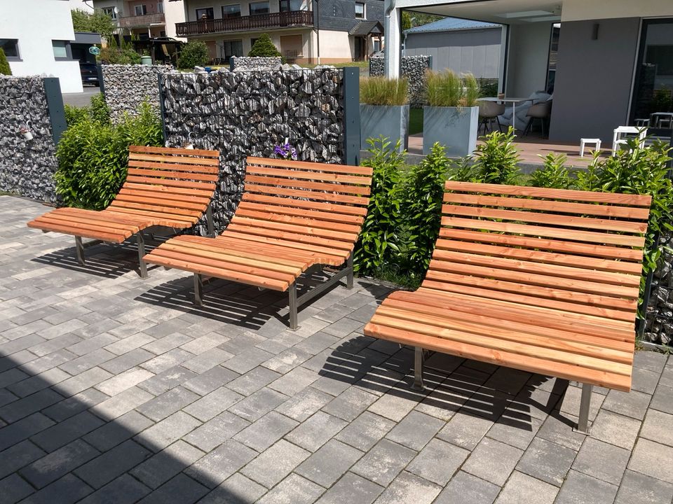 Sonnenliege, Relaxliege, Wellenbank, Waldsofa, Gartenliege in Biedenkopf