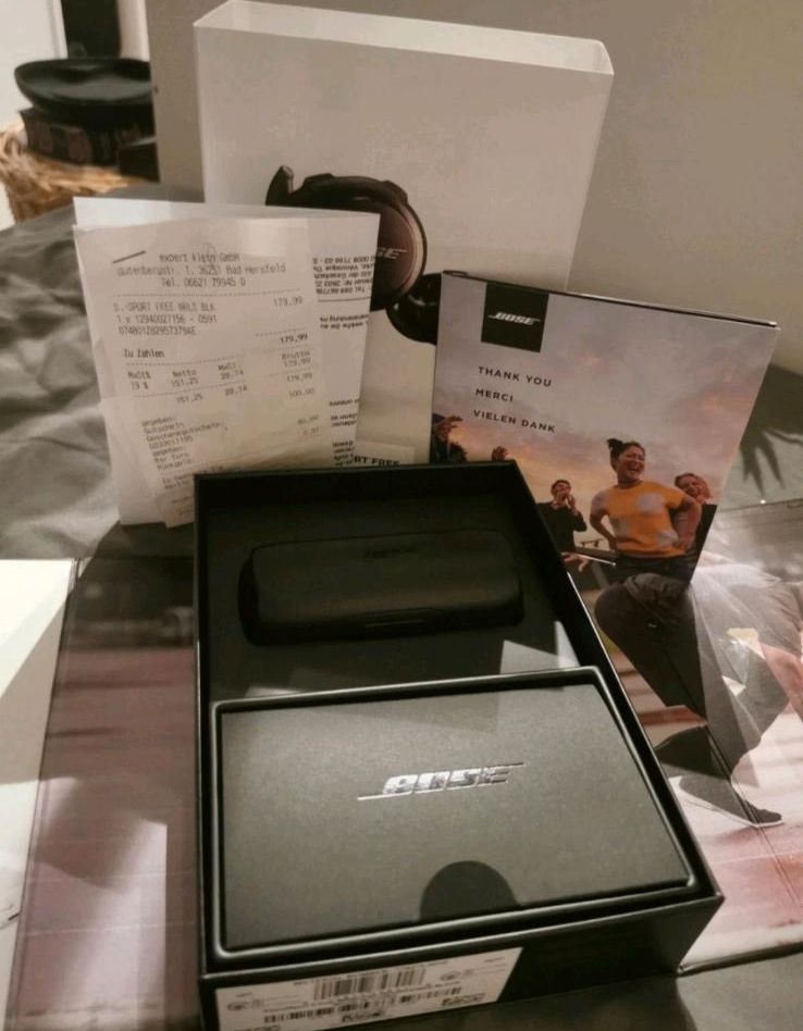 Bose soundsport free Bluetooth Kopfhörer inear in Weimar