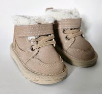 Stiefel gefüttert beige Gr. 19/20 Nordrhein-Westfalen - Willich Vorschau