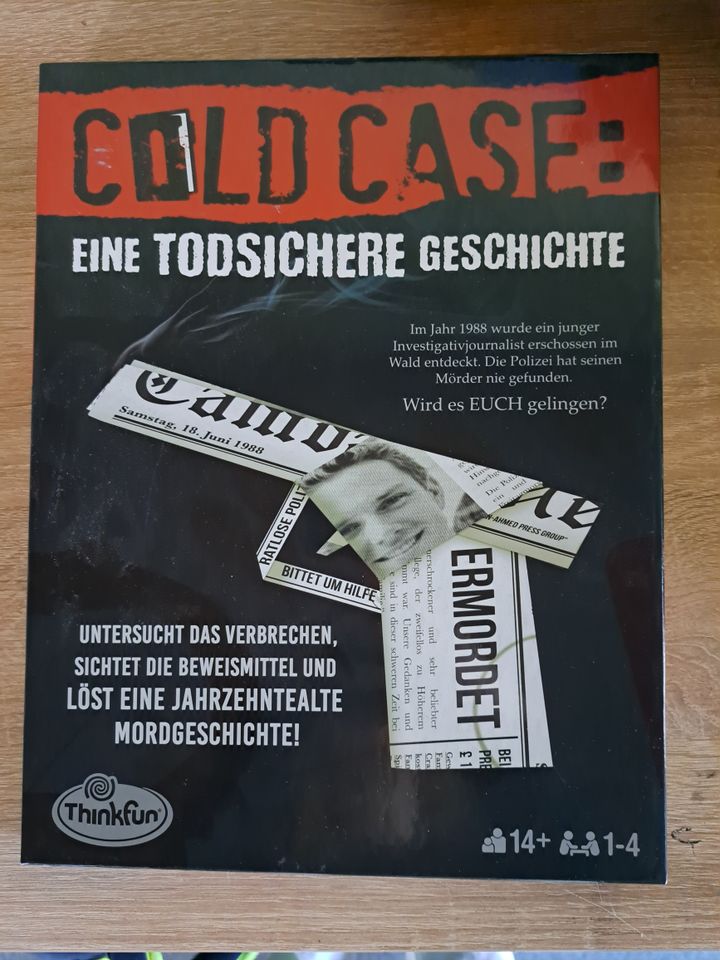 Cold Case: "Eine Prise Mord" & "Eine Todsichere Geschichte", Thin in Steinfurt