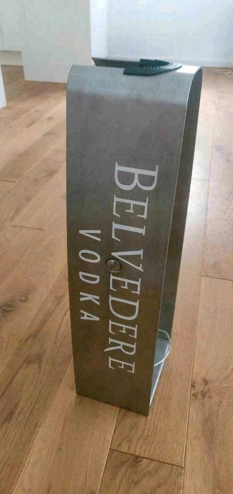 Belvedere Vodka Schwenke 6l Metall Ausgießer Flaschen