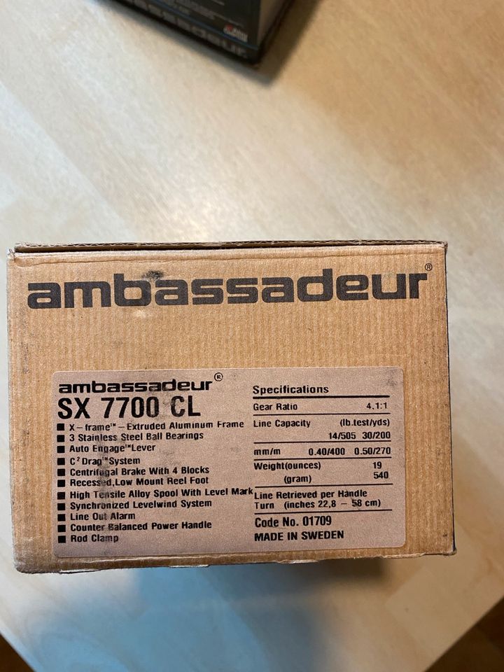 ABU Ambassadeur SX 7700 CL ALU in Neuhof