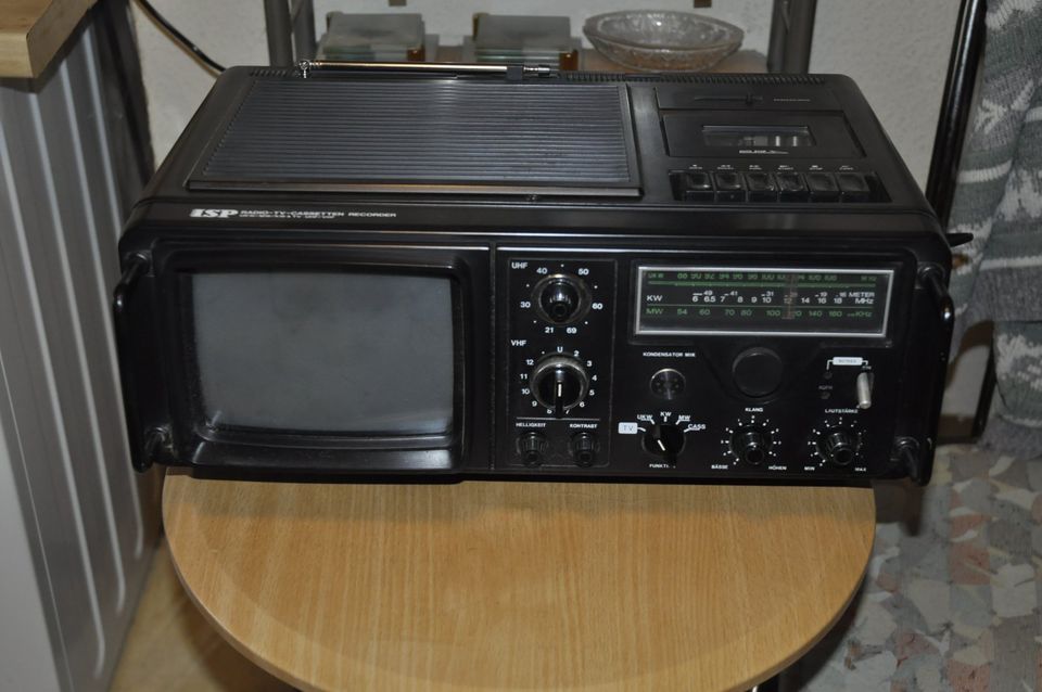 ISP RCT-4020 Radio Kassettenrekorder mit TV in Erlenbach am Main -  Mechenhard | Fernseher gebraucht kaufen | eBay Kleinanzeigen ist jetzt  Kleinanzeigen