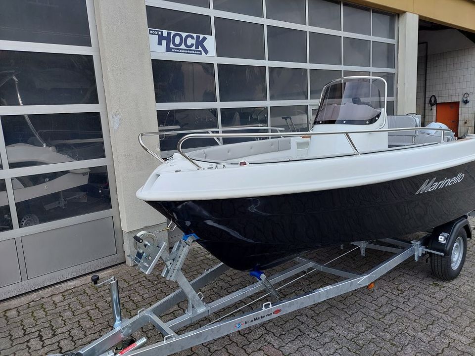 Sportboot Marinello Fisherman 16 +Honda 50 +Trailer 1300kg in Stadtprozelten