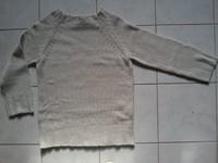 Schöner Strick Pullover mit tollem Ausschnitt in beige Niedersachsen - Isenbüttel Vorschau
