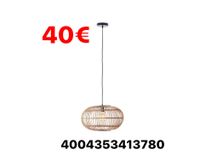 Brilliant Pendelleuchte Rattan Woodball in Natur und Schwarz E27 1-flammig rund Pendellampe Hängelampe Hängeleuchte Lampe Leuchte 4004353413780 NEU Bielefeld - Bielefeld (Innenstadt) Vorschau