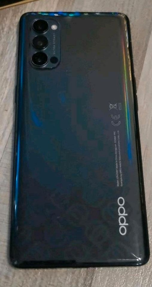 Oppo Reno 4 Pro 5G 256GB Handy Space Black Top Zustand in Wesel