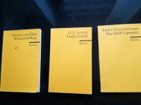 3 Reclamhefte, Fred von Hoerschelmann,von Kleist, von G.E.Lessing Niedersachsen - Winsen (Aller) Vorschau