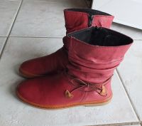 Stiefel Stiefletten MANITU bordeaux rot Gr. 41 40 Leder - NEU OVP Hessen - Stadtallendorf Vorschau