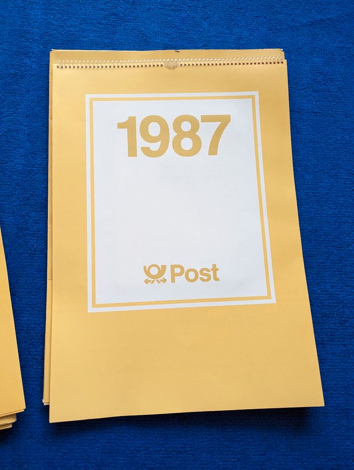 3 Postkalender 1987, 1988, 1989 in Buxtehude