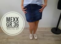 Mexx Kurzer Jeansrock Minirock blue stone washed Sommerrock Gr S Niedersachsen - Garbsen Vorschau